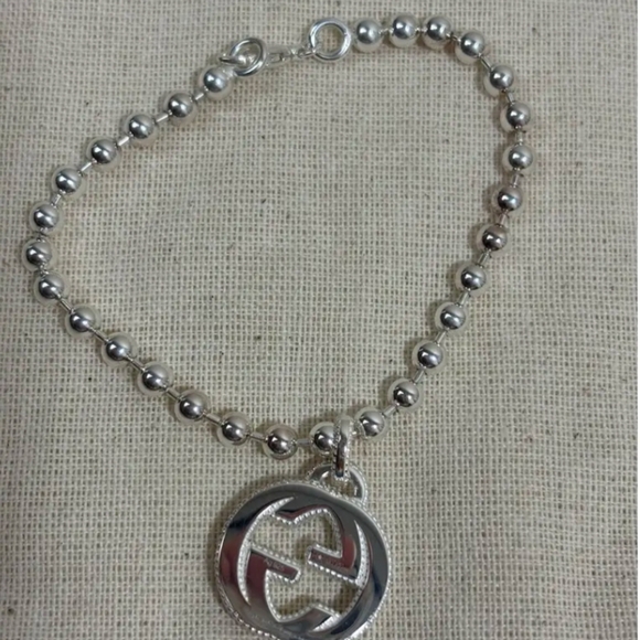 Gucci SilverBracelet Never Worn Sterling Silver/ Gorgeous Gift! - Picture 3 of 6